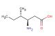(3R,4S)-3-amino-4-methylhexanoic acid