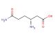 (3R)-3-amino-5-carbamoylpentanoic acid