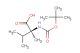 (S)-2-((tert-butoxycarbonyl)amino)-2,3-dimethylbutanoic acid