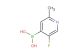 (5-fluoro-2-methylpyridin-4-yl)boronic acid