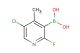 (5-chloro-2-fluoro-4-methylpyridin-3-yl)boronic acid