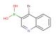 (4-bromoquinolin-3-yl)boronic acid