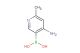 (4-amino-6-methylpyridin-3-yl)boronic acid