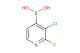 (3-chloro-2-fluoropyridin-4-yl)boronic acid