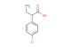 3-amino-2-(4-chlorophenyl)propanoic acid
