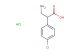3-amino-2-(4-chlorophenyl)propanoic acid hydrochloride