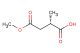 (2S)-4-methoxy-2-methyl-4-oxobutanoic acid