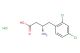 (3S)-3-amino-4-(2,4-dichlorophenyl)butanoic acid hydrochloride