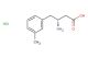 (3R)-3-amino-4-(3-methylphenyl)butanoic acid hydrochloride