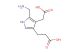 3-[5-(aminomethyl)-4-(carboxymethyl)-1H-pyrrol-3-yl]propanoic acid