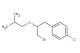 1-[3-bromo-2-(2-methylpropoxy)propyl]-4-chlorobenzene