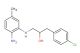 1-[(2-amino-5-methylphenyl)amino]-3-(4-chlorophenyl)propan-2-ol