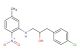 1-(4-chlorophenyl)-3-[(5-methyl-2-nitrophenyl)amino]propan-2-ol