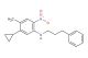 5-cyclopropyl-4-methyl-2-nitro-N-(3-phenylpropyl)aniline