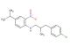 N-[3-(4-chlorophenyl)-2-methylpropyl]-2-nitro-4-(propan-2-yl)aniline