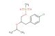 3-(4-chlorophenyl)-2-(propan-2-yloxy)propyl methanesulfonate