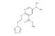 (6-(2-(1H-imidazol-1-yl)ethoxy)-5-(methoxycarbonyl)pyridin-3-yl)boronic acid