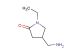 4-(aminomethyl)-1-ethylpyrrolidin-2-one