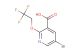 5-bromo-2-(2,2,2-trifluoroethoxy)pyridine-3-carboxylic acid