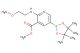 methyl 2-[(2-methoxyethyl)amino]-5-(tetramethyl-1,3,2-dioxaborolan-2-yl)pyridine-3-carboxylate