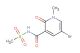 5-bromo-N-methanesulfonyl-1-methyl-2-oxo-1,2-dihydropyridine-3-carboxamide