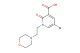 5-bromo-1-[2-(morpholin-4-yl)ethyl]-2-oxo-1,2-dihydropyridine-3-carboxylic acid