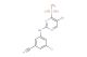 3-[(5-bromo-4-methanesulfonylpyrimidin-2-yl)amino]-5-chlorobenzonitrile