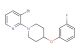 3-bromo-2-[4-(3-fluorophenoxy)piperidin-1-yl]pyridine