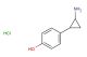 4-(2-aminocyclopropyl)phenol hydrochloride