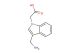 2-[3-(aminomethyl)-1H-indol-1-yl]acetic acid
