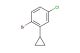 1-bromo-4-chloro-2-cyclopropylbenzene