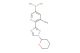 (5-methyl-6-(1-(tetrahydro-2H-pyran-2-yl)-1H-1,2,4-triazol-3-yl)pyridin-3-yl)boronic acid