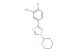 3-(4-bromo-3-methylphenyl)-1-(tetrahydro-2H-pyran-2-yl)-1H-1,2,4-triazole