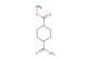 methyl 4-carbamoylcyclohexanecarboxylate