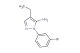 1-(3-bromophenyl)-4-ethyl-1H-pyrazol-5-amine