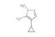 4-cyclopropyl-1-methyl-1H-pyrazol-5-amine