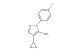 4-cyclopropyl-1-(4-fluorophenyl)-1H-pyrazol-5-amine