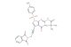 N-(5-(3-(1,3-dioxoisoindolin-2-yl)prop-1-yn-1-yl)-4-oxo-7-tosyl-4,7-dihydro-3H-pyrrolo[2,3-d]pyrimidin-2-yl)pivalamide