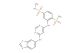 3-((6-(benzo[d]thiazol-6-ylamino)pyrimidin-4-yl)amino)-N-methyl-4-(methylsulfonyl)benzenesulfonamide