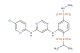 3-((6-((5-chloropyridin-2-yl)amino)pyrimidin-4-yl)amino)-4-(isopropylsulfonyl)-N-methylbenzenesulfonamide