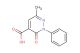 6-methyl-3-oxo-2-phenyl-2,3-dihydropyridazine-4-carboxylic acid