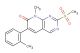 8-methyl-2-(methylsulfonyl)-6-(o-tolyl)pyrido[2,3-d]pyrimidin-7(8H)-one