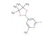2-fluoro-6-methyl-4-(4,4,5,5-tetramethyl-1,3,2-dioxaborolan-2-yl)pyridine