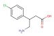 4-amino-3-(4-chlorophenyl)butanoic acid