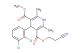 3,5-pyridinedicarboxylic acid, 4-(2,3-dichlorophenyl)-1,4-dihydro-2,6-dimethyl-, 2-cyanoethyl methyl ester