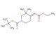 tert-butyl (4E)-4-(2-ethoxy-2-oxoethylidene)-3,3-dimethylpiperidine-1-carboxylate