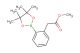 methyl 2-[2-(tetramethyl-1,3,2-dioxaborolan-2-yl)phenyl]acetate