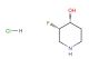 cis-3-fluoropiperidin-4-ol hydrochloride