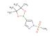 1-methanesulfonyl-4-(tetramethyl-1,3,2-dioxaborolan-2-yl)-1H-pyrazole