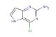 4-chloro-5H-pyrrolo[3,2-d]pyrimidin-2-amine